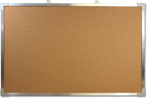 Miniatura 7 de Flipside Products Tablero de anuncios de corcho de 24 x 36 pulgadas (2 x 3 pies), marco de madera natural, tablero de mensajes y visión, pin