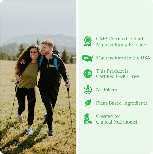 Miniatura 6 de Suplemento orgánico de cúrcuma con curcumina. Ideal para inflamaciones con jengibre, Boswellia & Bioperine®, complejo formulado por la clínica