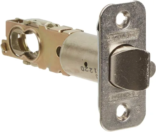 Miniatura 3 de Schlage - FE575 PLY 626 FLA Plymouth - Entrada de teclado con bloqueo automático y palancas Elan, cromado con brocha. Cromo satinado