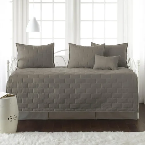 Miniatura 28 de Southshore Fine Living, Inc. Juegos de Edredón para Cama Nido Individual, Juego de Ropa de Cama Boho de 6 Piezas con Funda para Cama Nido, 3 Fundas