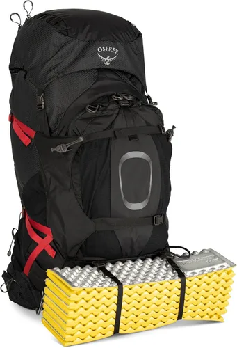 Miniatura 5 de Osprey Aether Plus 100L Mochila de mochilero para hombre, Axo Green, L/XL Axo Verde