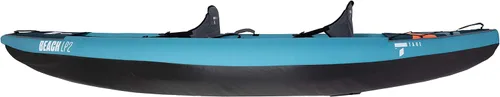 Miniatura 2 de TAHE Beach LP - Paquete completo de kayak inflable premium que incluye kayak, asiento, remo, bomba y bolsa de viaje/almacenamiento