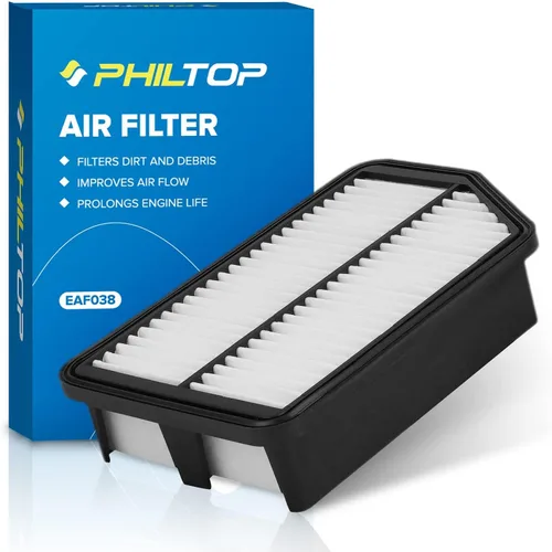 Miniatura 25 de PHILTOP Filtro de aire de motor CA6900 de repuesto para Nissan Sentra, Rogue Select, Sentra, Juke, Rogue, 300ZX, INFINITI Q50, QX70, FX35, Q60
