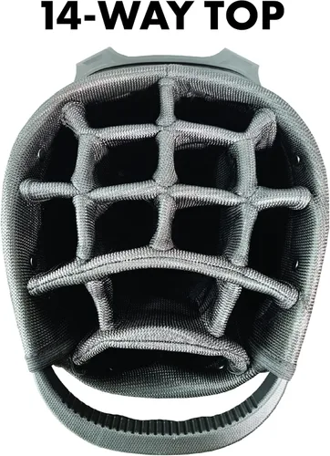Miniatura 3 de Team Golf NHL Team Golf NHL Birdie Stand - Bolsa de golf, ligera, divisor de club de 14 vías, soporte de acción de resorte, bolsillo enfriador