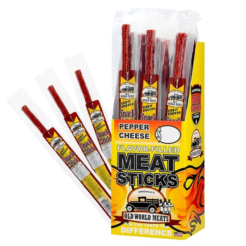 Miniatura 7 de Old World Meats - Palitos de carne, 110 calorías, Keto, bajos en carbohidratos, 0.04 oz de azúcar, combustibles, paquete de 20 barras de 1 onza