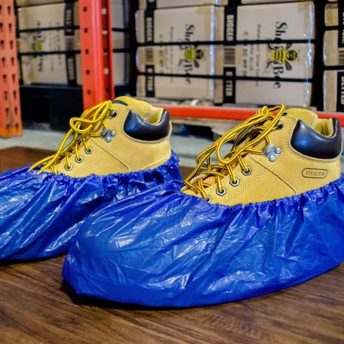 Miniatura 3 de ShuBee Waterproof Shoe Covers Slip-Resistant Disposable for Construction Indoor Carpet Floor Protection - 40 Pair