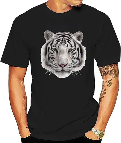 Miniatura 7 de 12 calcomanías termoadhesivas para planchar de león de tigre, ropa de transferencia de calor, camisetas, parches de animales, calcomanías