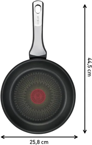 Miniatura 3 de Tefal Unlimited On, utensilios de cocina premium, sartén de 9.4 in, antiadherente de mayor duración del Reino Unido, indicador de calor, compatible