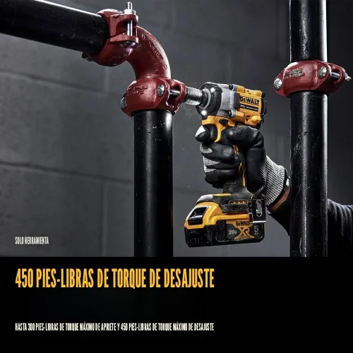 Miniatura 7 de DEWALT ATOMIC 20V MAX* 3/8 pulgadas Llave de impacto inalámbrica con yunque de anillo de retención (solo herramienta) (DCF923B)