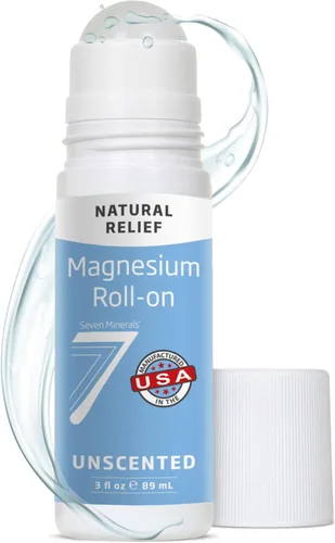 Miniatura 12 de Seven Minerals Migraine Roll On Stick con magnesio, menta y lavanda, alivio natural del dolor de cabeza por tensión con magnesio real, no solo