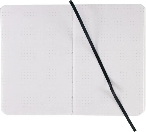 Miniatura 3 de Fabriano Ecoqua Plus - Cuaderno encuadernado con puntadas, 3.5 x 5.5 pulgadas, punteado, negro