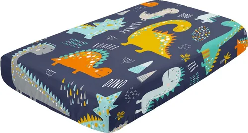 Miniatura 4 de Juego de ropa de cama para cuna de 3 piezas con edredón, sábana y falda, ropa de cama con estampado de mariposas en acuarela para bebés niños