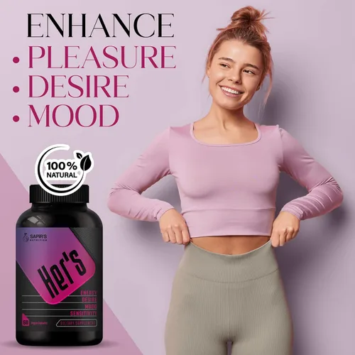 Miniatura 6 de Potenciador de Libido Femenino para Mujeres - Aumenta la Pasión, el Deseo y la Emoción - Alivia el Estrés, Reduce la Sequedad y Aumenta