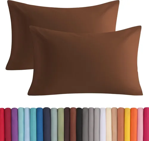 Miniatura 22 de BEDSUM Funda de almohada de microfibra para el cuerpo, suave, resistente a las arrugas y de fácil cuidado con cierre de sobre para adultos y mujeres
