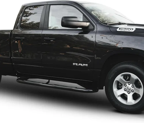 Miniatura 4 de Westin 23-4085 E-Series 3 Nerf Step Bars se adapta a Ram 1500 Crew Cab 2019-2023 (Excl. Ram 1500 Classic), color negro, 1 par