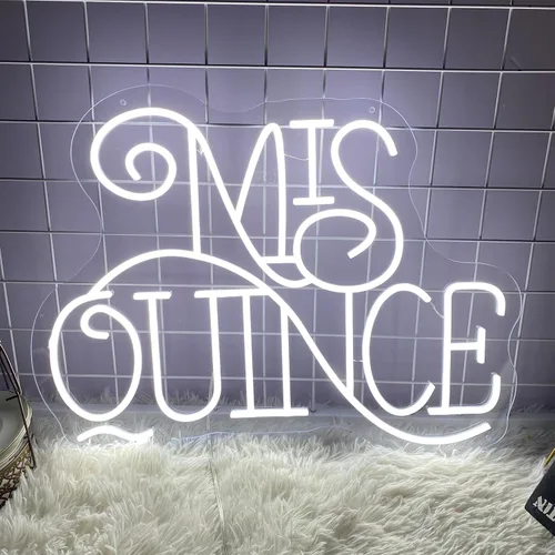 Miniatura 6 de Letreros de neón de membrillo para decoración de pared, lámpara de luces de neón con luz personalizada, para habitación, dormitorio, decoración