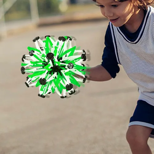 Miniatura 8 de Bola extensible que brilla en la oscuridad, colorida bola mágica expansible para niños Shakven