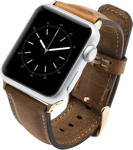 Miniatura 27 de Tuscany - Correa de reloj de cuero prémium para Apple Watch Series 11, 10, 1.654 in, Series 9, 8, 7, 6, 5, 4, 3 y SE 3/2/1 de 1.614 pulgadas, 1.575