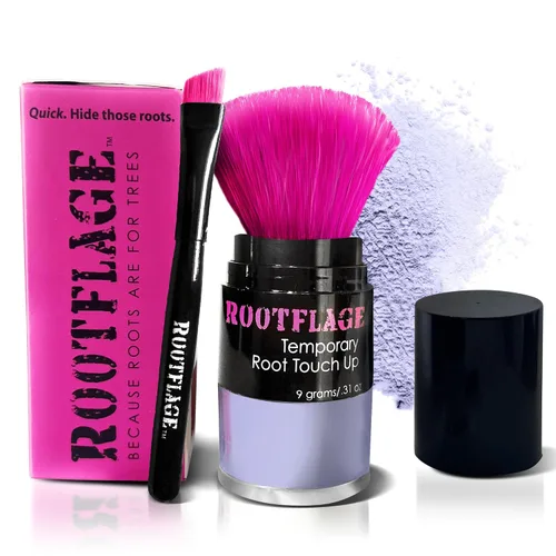 Miniatura 14 de Rootflage Tinte temporal para el cabello de color rosa, champú en polvo de color rosa, funciona en cabello oscuro (01 Pink Parade) 0.31 onzas 01