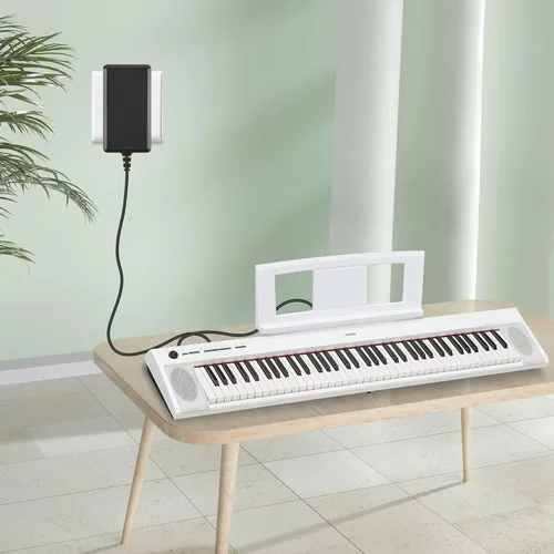 Miniatura 6 de Adaptador de CA de 12 V, fuente de alimentación para la serie Yamaha PSR-E, serie YPT, teclados de la serie NP, cable de 6.6 pies