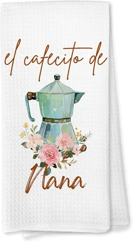 Miniatura 9 de Voatok Abuela Gifts - Toallas de cocina de café, regalos de Abuela para Navidad, cumpleaños de parte de nietos, toallas de mano para el mejor regalo
