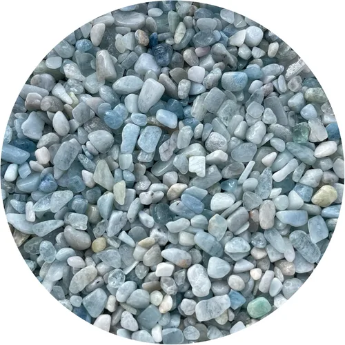 Miniatura 80 de GAF TREASURES Chips de piedras preciosas de jade semi nefrita natural, de 0.5 libras, mini cristales triturados, chips de cristal sin perforar