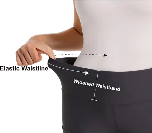 Miniatura 4 de K898 Pantalones de equitación para mujer, mallas ecuestres de silicona con bolsillo