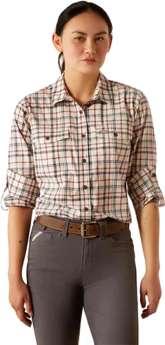 Miniatura 13 de Ariat Camisa de trabajo para mujer Rebar Made Tough Venttek Durastretch
