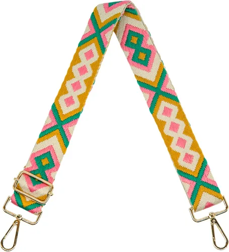 Miniatura 214 de S&loyoe Correas de repuesto para bolso, correa ajustable para bolsa cruzada, correas de guitarra anchas para bolsos de 1.5 pulgadas