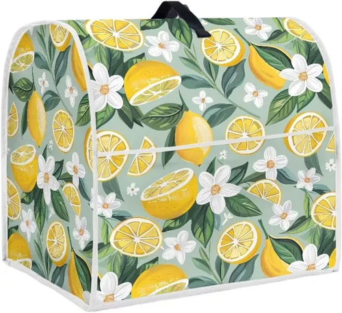 Miniatura 38 de Funda para batidora de pie de libélula bohemia compatible con mezclador de cocina de 4.5 a 5 cuartos de galón, a prueba de polvo, cubierta