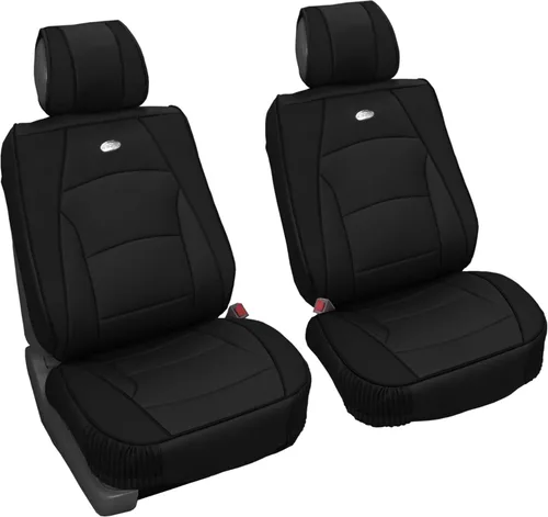 Miniatura 6 de Cojín de asiento FH Group tipo banco, de cuero sintético, ultracómodo, apto para la mayoría de los vehículos, camionetas, vehículos utilitarios