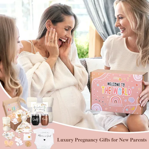 Miniatura 7 de Regalos para nuevas mamás para mujeres, regalos de embarazo para nuevos padres que esperan mamá, regalos de revelación de género, regalos de baby