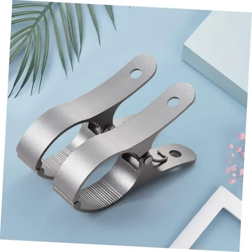 Miniatura 3 de Clips de secado de ropa, abrazaderas de toalla de playa, clip de metal para colcha, pasadores de ropa de metal, clips de utilidad, silla de playa