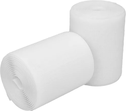 Miniatura 6 de Cinta de gancho y bucle para coser de 1.5 pulgadas de ancho, 16.4 pies de respaldo no adhesivo, tiras de gancho y bucle para coser, cierre