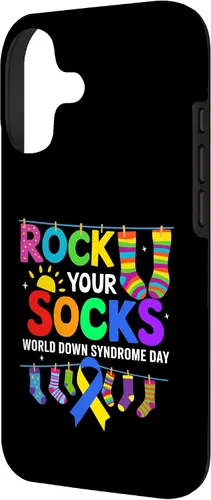 Miniatura 2 de Rock Your Socks World Down Syndrome Day Awareness Case for iPhone 17