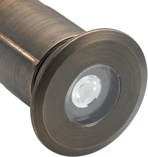 Miniatura 2 de Kichler 12V MR8 Empotrable en el suelo Basic Trim Centennial Latón, 2.00x3.00x2.00