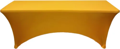 Miniatura 4 de Banquet Tables Pro Mantel rectangular plegable de elastano de 6 pies de largo, elástico, ajustado, para mesas de patio plegables de 30 pulgadas