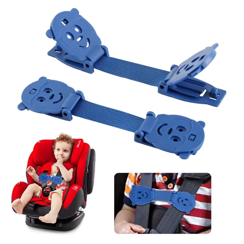 Miniatura 13 de Arnés Antiescape para Bebé con Clip de Pecho con Hebilla, Previene que los Niños/Pequeños Saquen sus Brazos de Sillas Altas/Cochecitos/Riendas