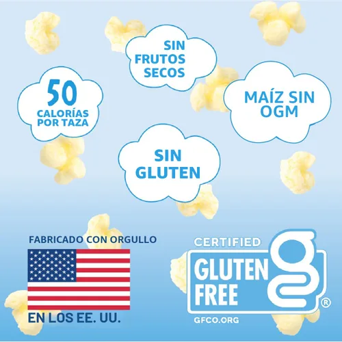 Miniatura 3 de Like Air Puffcorn Paquete variado de 5 sabores (0.5 oz, paquete de 10) – Bocadillos de una sola porción, 80 calorías, sin gluten, kosher, maíz sin