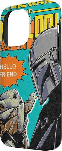 Miniatura 2 de Funda para iPhone 14 Pro Max Star Wars The Mandalorian Mando y el Niño