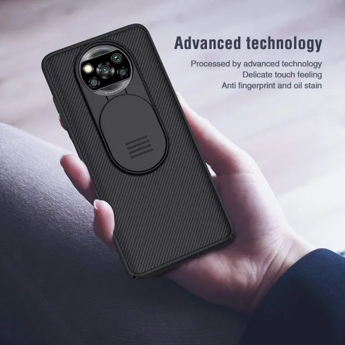 Miniatura 5 de Funda para Xiaomi Poco X3 NFC, CamShield Pro Slim Funda protectora con protector de cámara PC duro y TPU Ultra Thin Anti-arañazos Funda para xiaomi