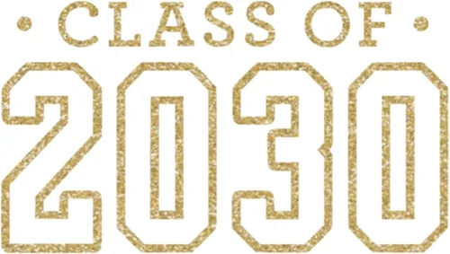 Miniatura 13 de Class of 2030 Iron On Decal, Senior Class Shirt Patch, Heat Transfer, HTV Graphic Tshirt Sticker, DIY Crafts, Pick Size Color, Iron-On Almost Gold