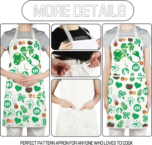 Miniatura 6 de TOBGBE Troop Leader Gifts Apron Dealer Pockets Apron for Chaos Coordinator Boss Manager Gift