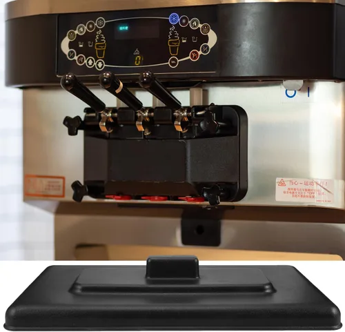 Miniatura 7 de Kichvoe Cubierta para máquina de hielo de 13.34 x 7.63 x 1.96 pulgadas, tapa protectora portátil para máquina de helados y máquina de postres