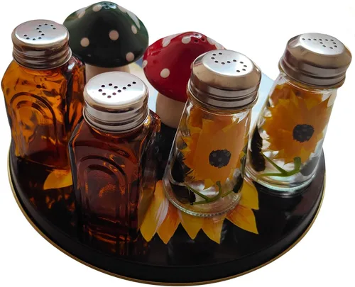 Miniatura 5 de Ritadeshop Juego de 2 saleros y pimenteros de cerámica Gracioso