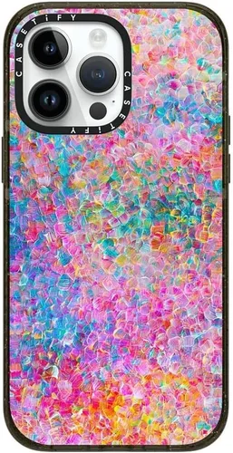 Miniatura 243 de CASETiFY Impact - Funda para iPhone 13 [protección contra caídas de 6.6 pies/compatible con Magsafe] Black Kingsnake, color negro transparente