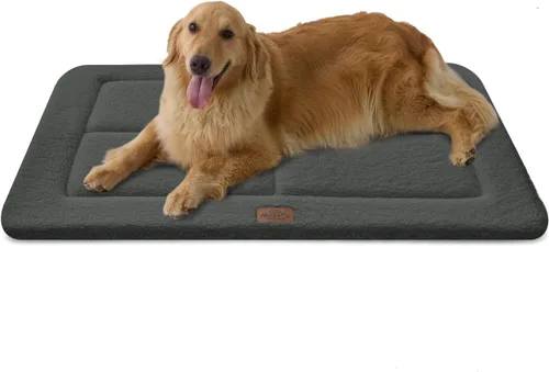 Miniatura 12 de Cama reversible para perros grandes, lavable y antideslizante, alfombra para mascotas, espuma de alta densidad y forro polar suave