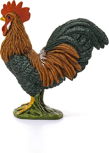 Miniatura 2 de Schleich Farm World, juguetes de animales de granja para niños y niñas, juguetes realistas de pájaros, figura de juguete de gallo, a partir de 3 años