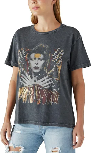 Miniatura 2 de Lucky Brand Camiseta Bowie Boyfriend para mujer