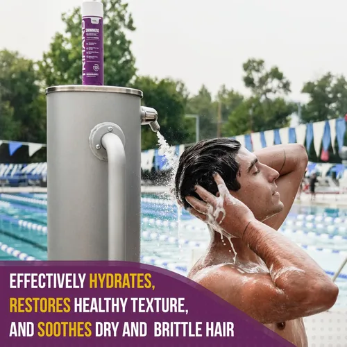 Miniatura 4 de TRIHARD Elite Swim Protection Pack Kit completo para cabello y cuerpo Incluye muestras gratuitas de lavado facial y loción corporal